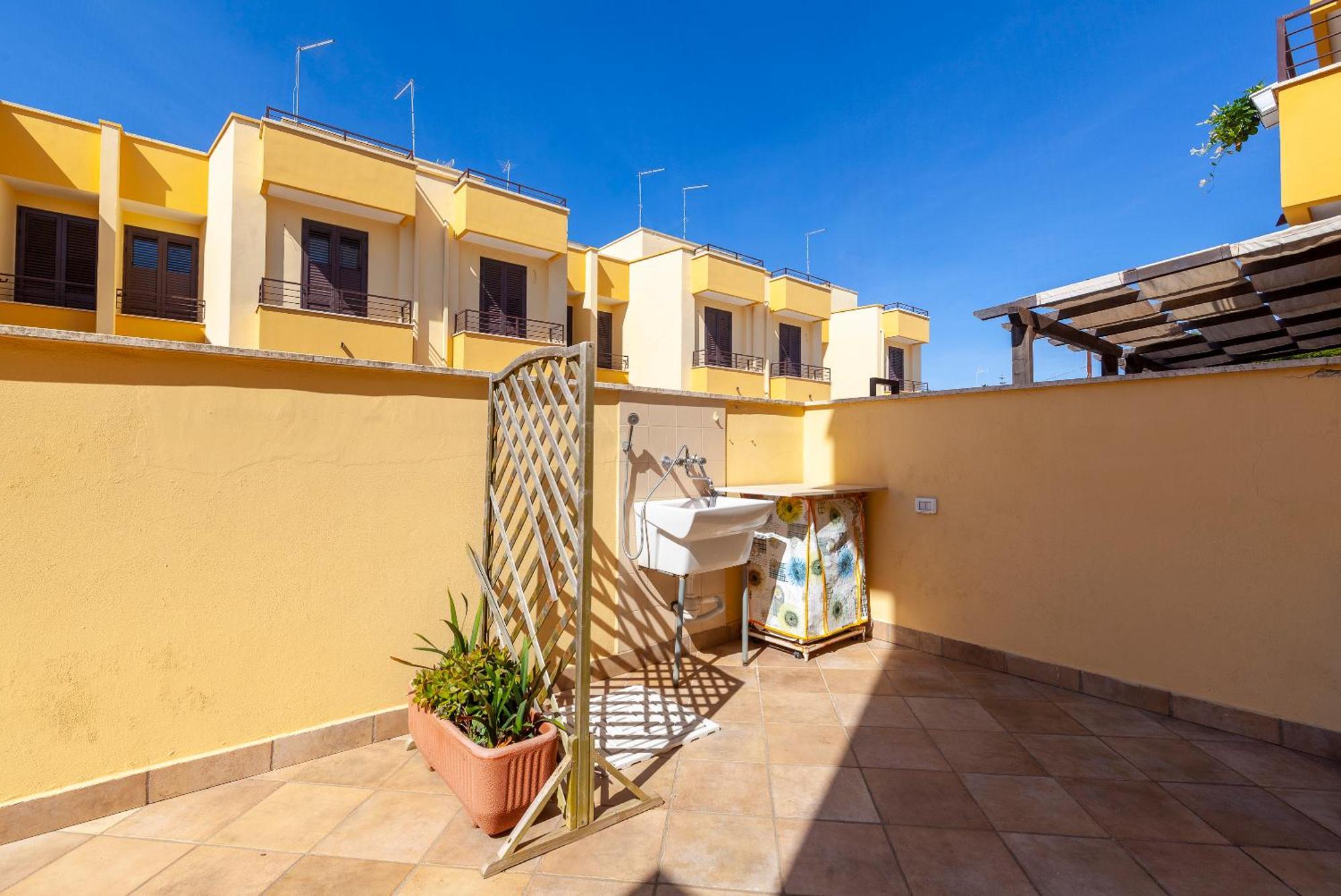 Ferienwohnung Villino Corallo Porto Cesareo Exterior foto